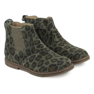 Pom d'Api - City Jodzip Leopar botlar | Haki