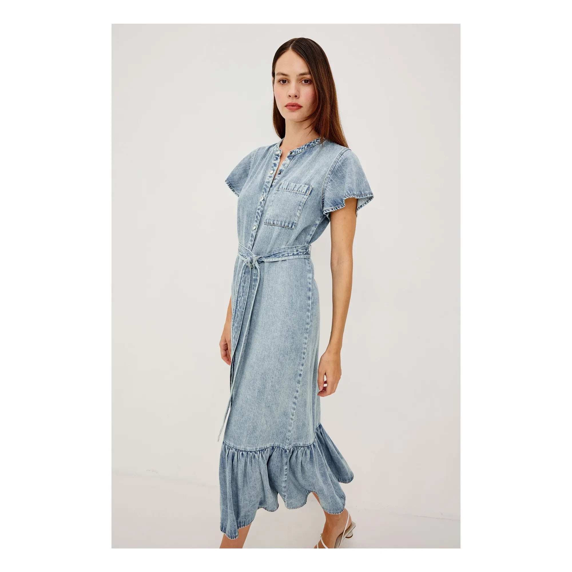 Rails - Kahlo elbise | Denim mavisi