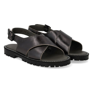 Angulus - Çapraz bantlı sandalet | Siyah