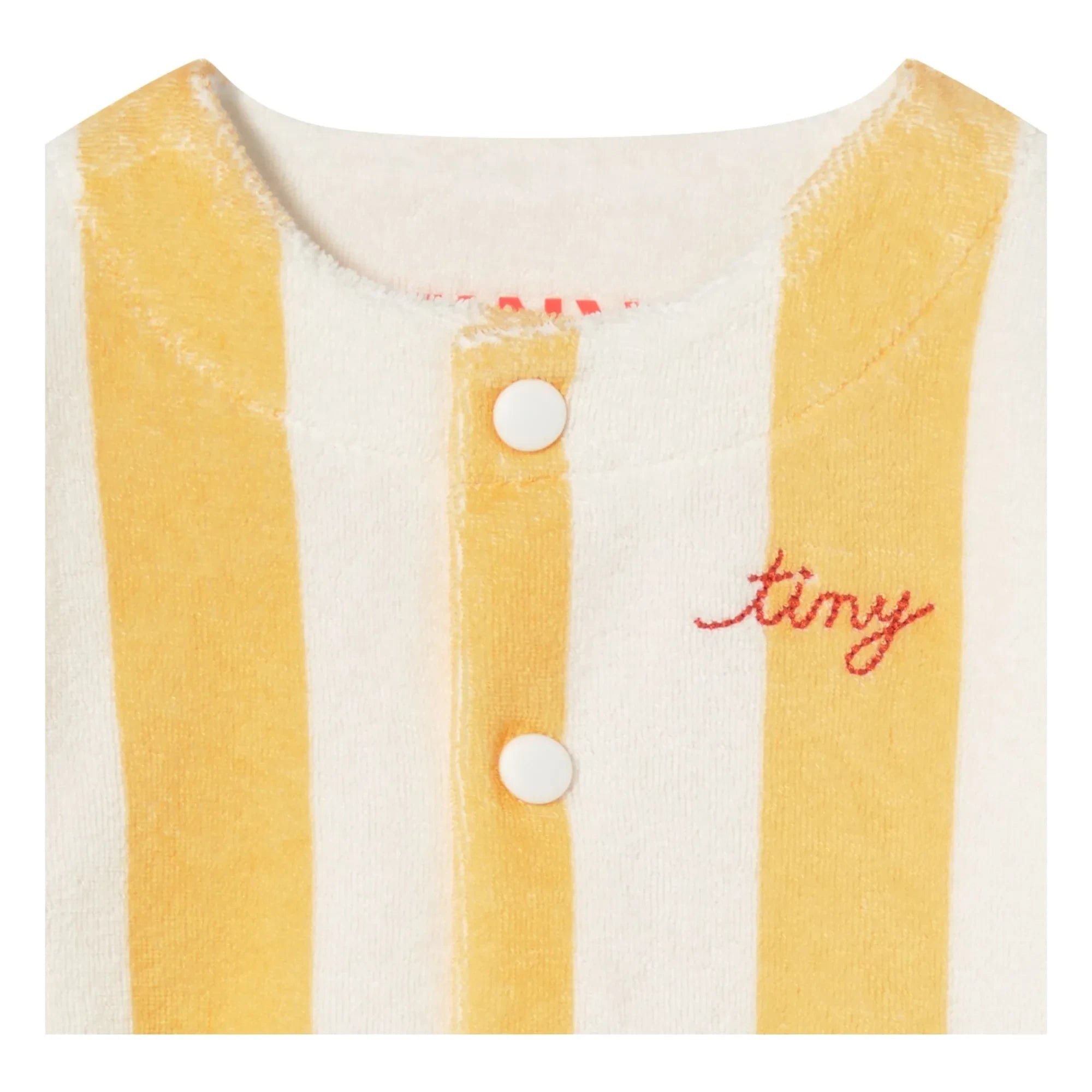 Tinycottons - Çizgili Organik Pamuklu Sweatshirt | Sarı
