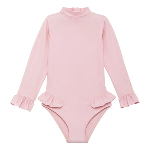 Lison Paris - Geri Dönüştürülmüş Elyaf UV Korumalı Mayo | Açık Pembe