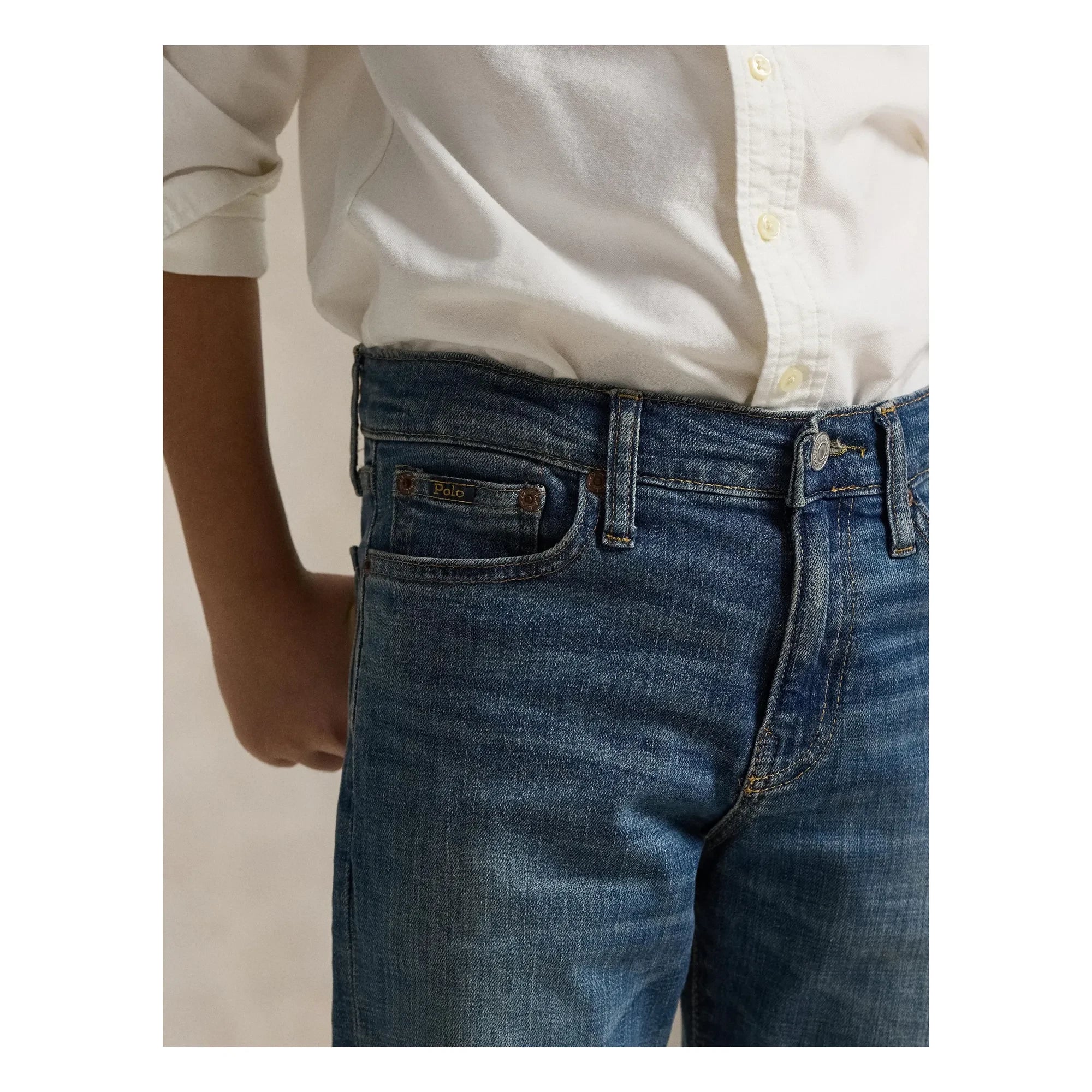 Ralph Lauren - Dar kesim jean | Denim mavisi