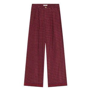 Maison Hotel - Paco Chateau Kadife Pantolon | Bordo