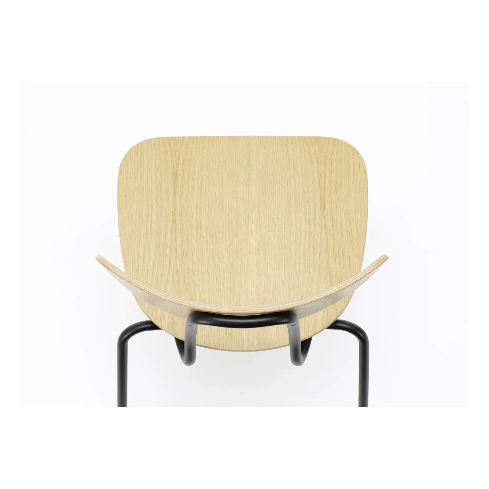 Vitra - Jasper Morrison Moca Sandalye - Siyah Taban | Meşe