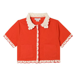 Stella McCartney Kids - Nakışlı Gömlek | Kırmızı
