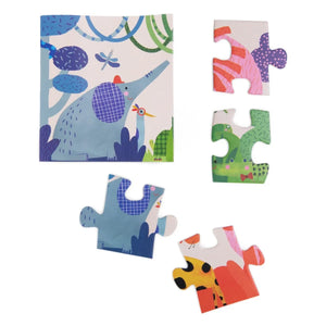 Moulin Roty - Rainbow Jungle Puzzle - Les Toupitis