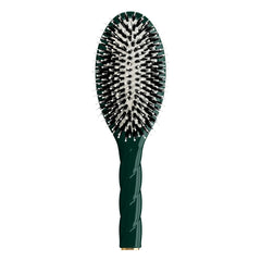 La Bonne Brosse - Brosse à cheveux L'Indispensable Twist N°03 - Bakım & Parlaklık | Zümrüt yeşili