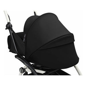 Stokke® - YOYO³ 0+ yenidoğan bebek arabası Beyaz çerçeve | Siyah