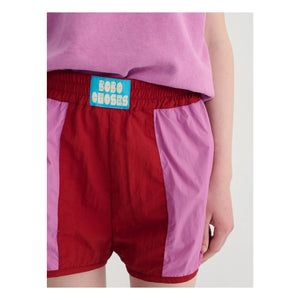 Bobo Choses - Kısa Renk Bloklu | Kırmızı