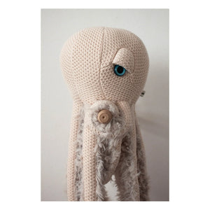 Bigstuffed - Mama Giant Squid Yumuşak Oyuncak - BigStuffed x Smallable | Nude