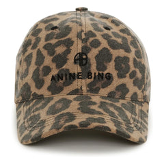 Anine Bing - Jeremy Leopard şapka | Kahverengi