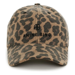 Anine Bing - Jeremy Leopard şapka | Kahverengi