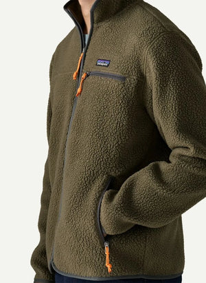 Patagonia - سترة بولار ريترو | كاكي