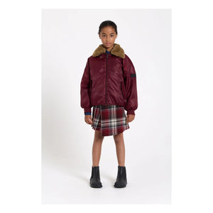 Finger in the nose - Aria Bomber Ceket | Aubergine