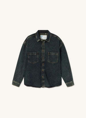 American Vintage - Lydbay Bol Kesim Pamuklu Gömlek | Siyah