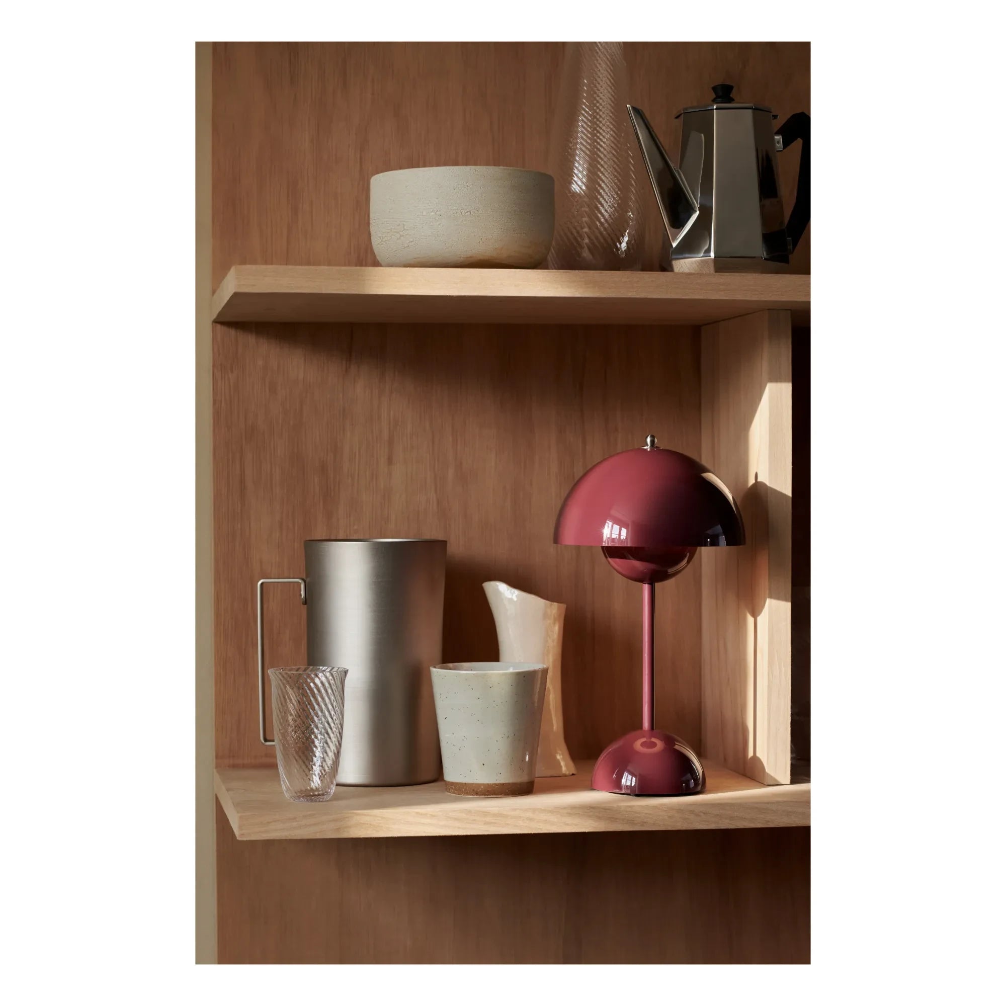 & Tradition - VP9 Flowerpot Taşınabilir Masa Lambası, Vernon Panton | Erik