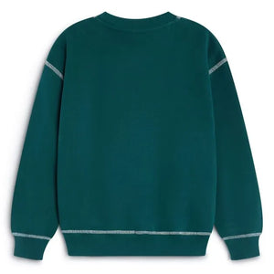 the new society - TNS Logolu Sweatshirt | Yeşil
