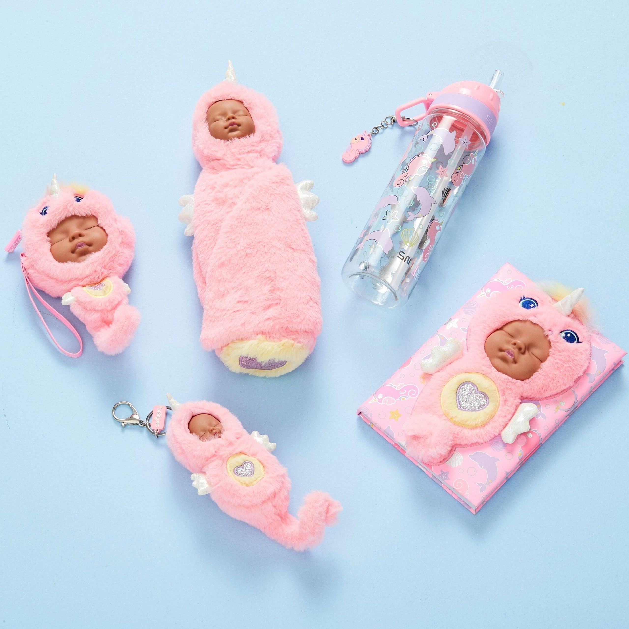 Smiggle - Splash Uyuyan Bebek Şeklinde Kokulu Kalem Kutusu-Dinossi