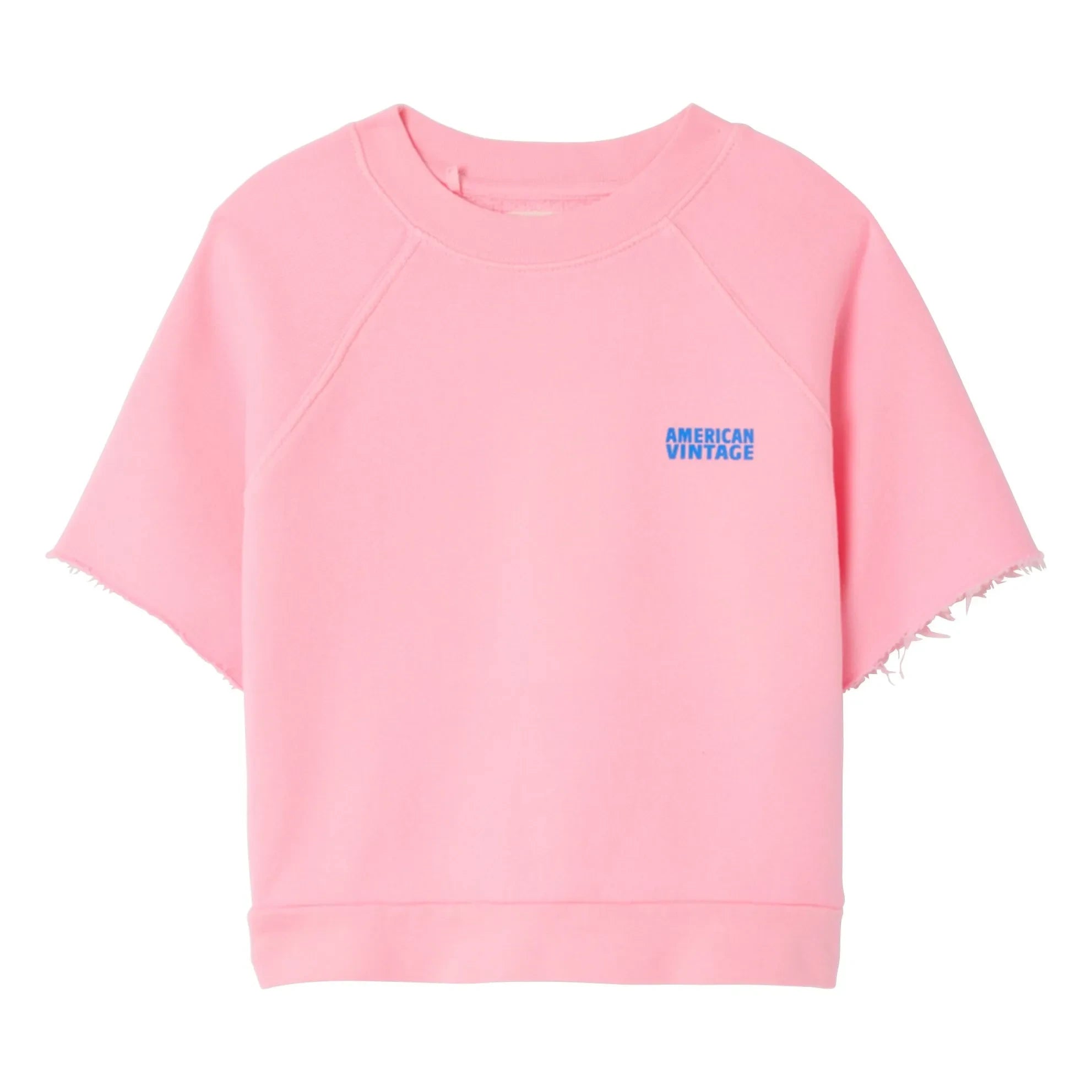 American Vintage - Izubird Kolsuz Sweatshirt | Pembe