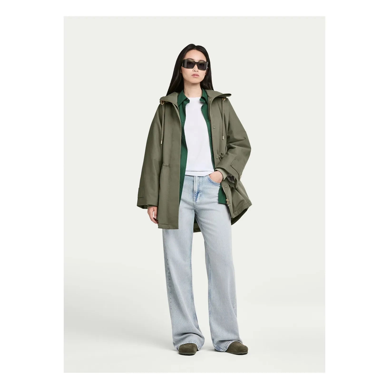 g-lab - Feli Parka | زيتوني
