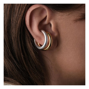 Sigal - Earcuffs Halka Küpeler | Gümüş