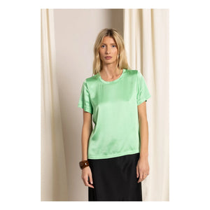 Smallable Woman - Selena Tişört | Meadow Green