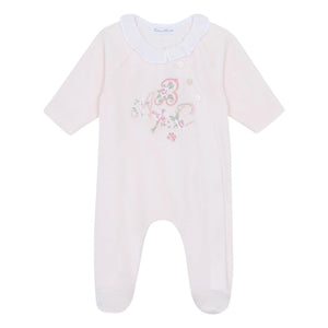 Tartine et Chocolat - ABC Çiçek Desenli Pijama | Soluk Pembe