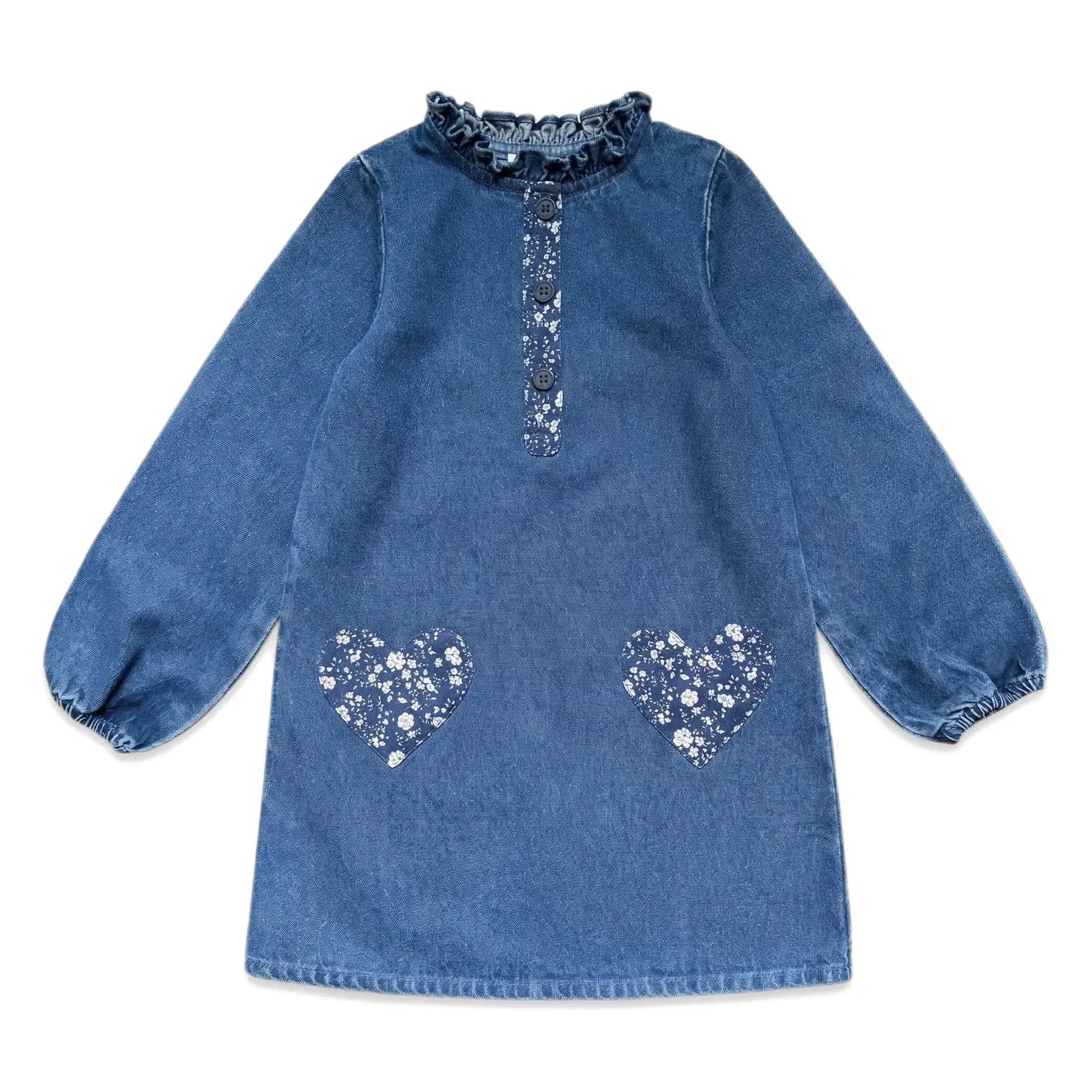 Louis Louise - Sylvie Denim Elbise | Mavi
