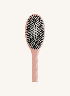 La Bonne Brosse - فرشاة الشعر الأساسية رقم 02 - العناية وفك التشابك | وردي فاتح