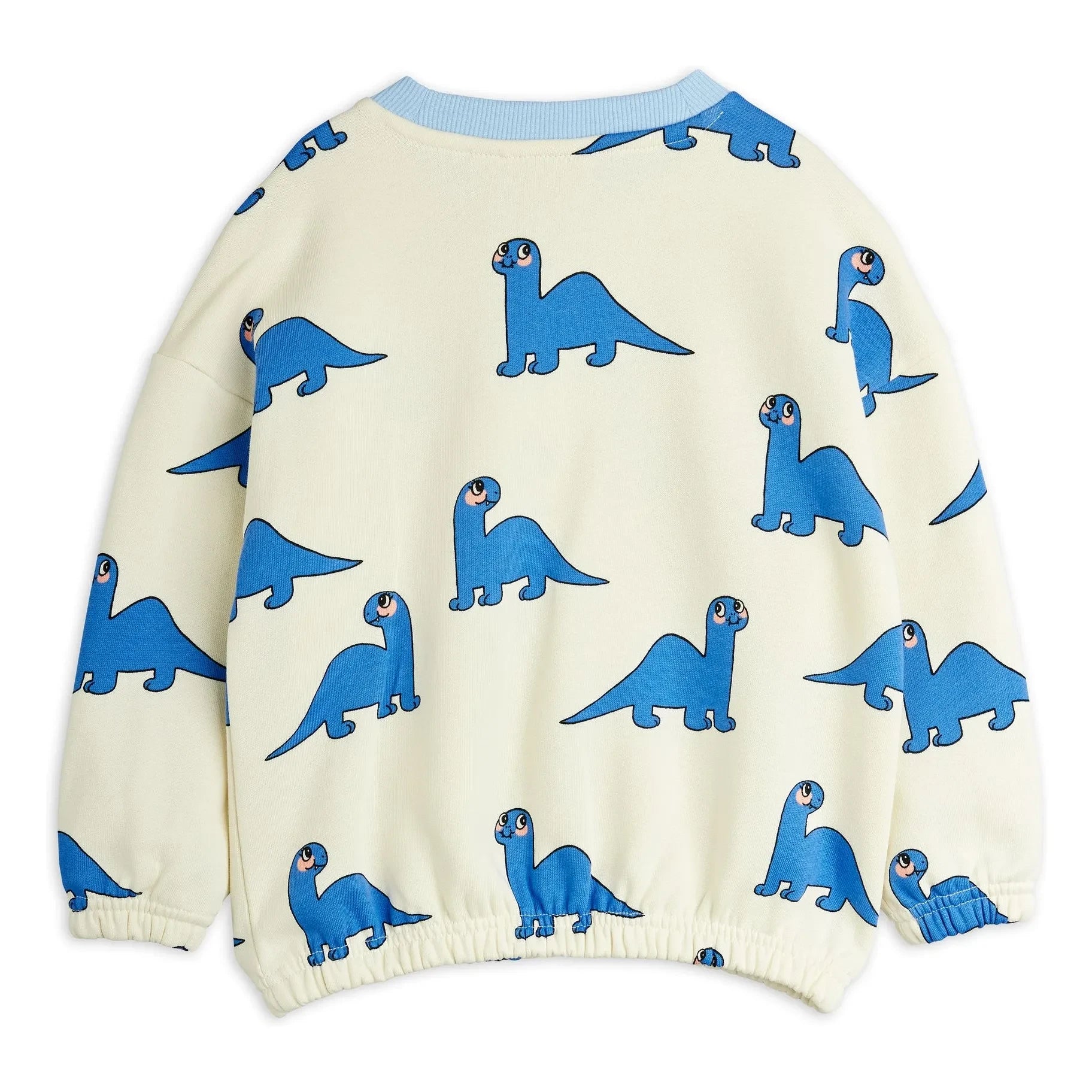 Mini Rodini - Dinos organik pamuklu sweatshirt | Ecru