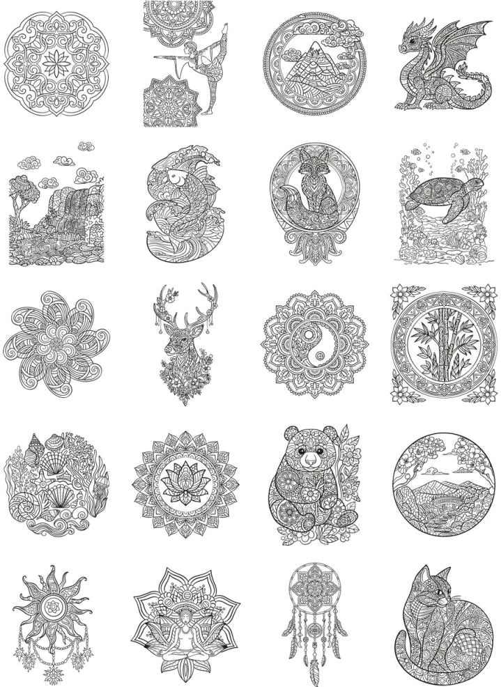 Kidywolf - K-Draw Pad İçin Refiller - Zen