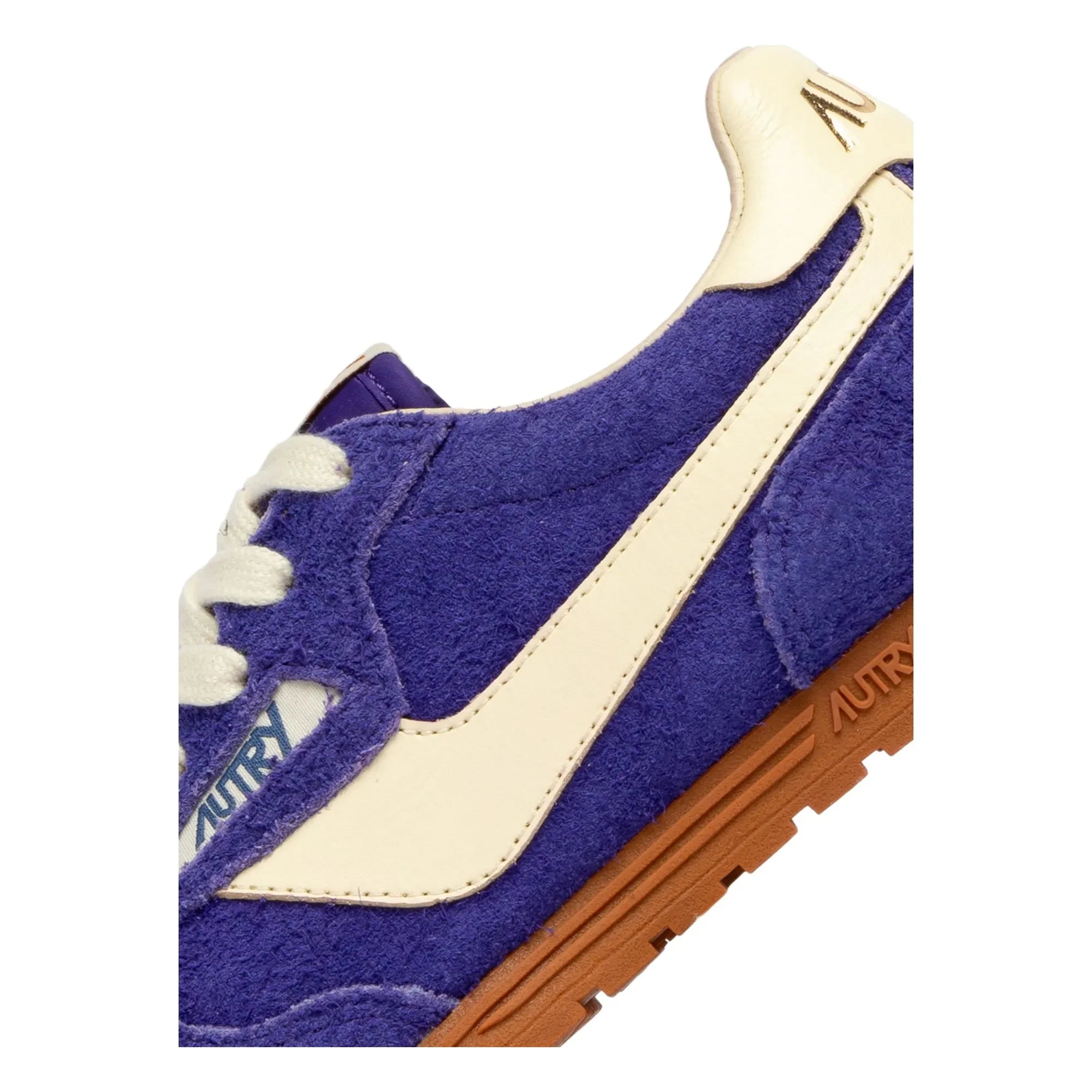 Autry - Windspin Low İki Tonlu Süet ve Deri Sneakers | Mor