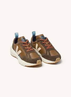 Veja - أحذية رياضية جلدية صغيرة الكناري - Veja x Bonpoint | بني