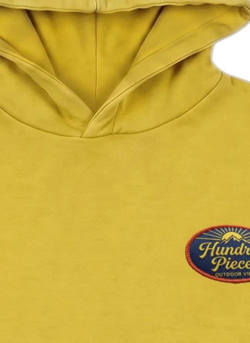 Hundred Pieces - سترة قطنية عضوية خارجية | خردل