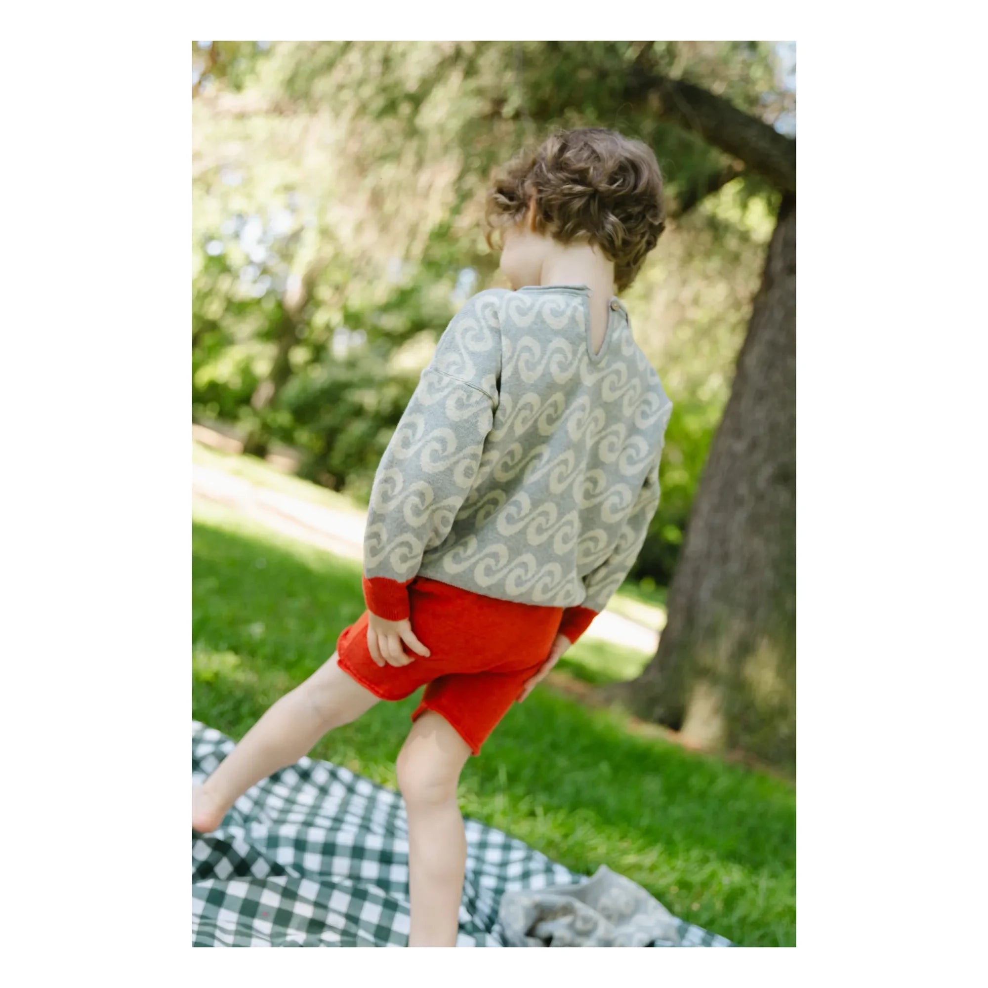 Bayiri - Explorer şort Organic cotton | Kırmızı
