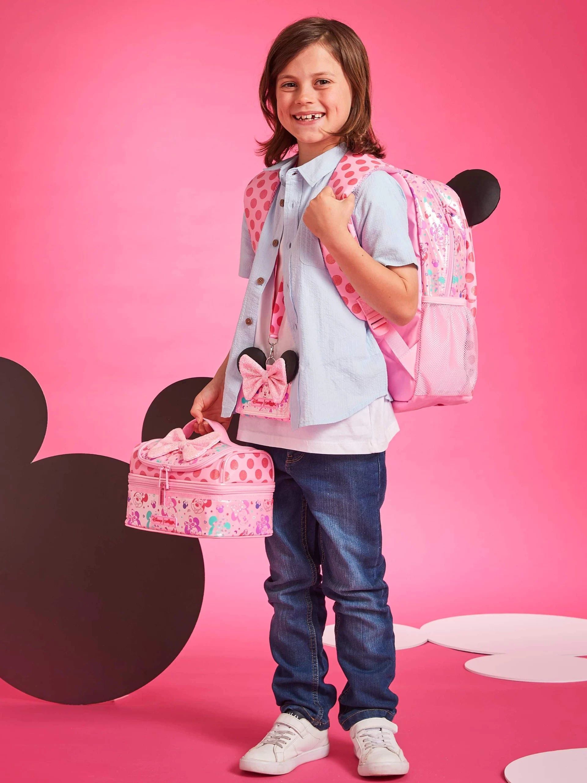 Smiggle - Minnie Mouse Çocuk Cüzdanı-Dinossi