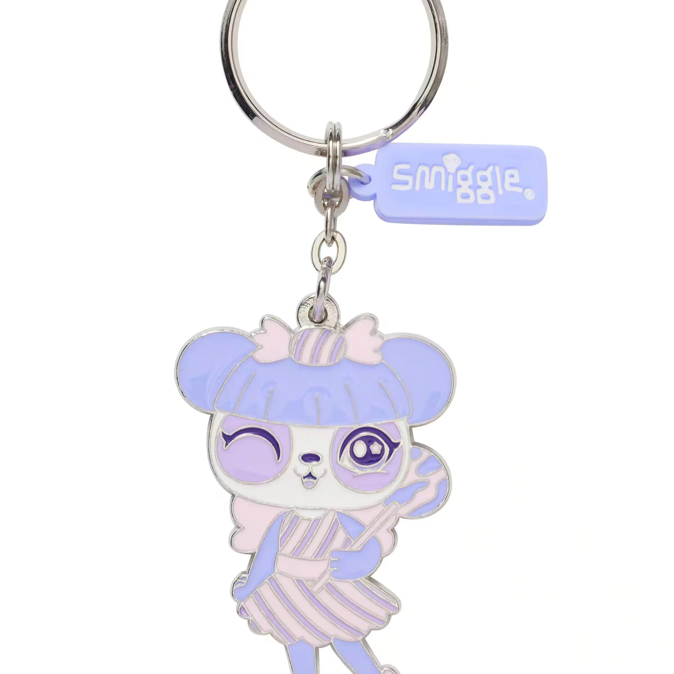 Smiggle - Tatlı Panda Anahtarlık-Dinossi