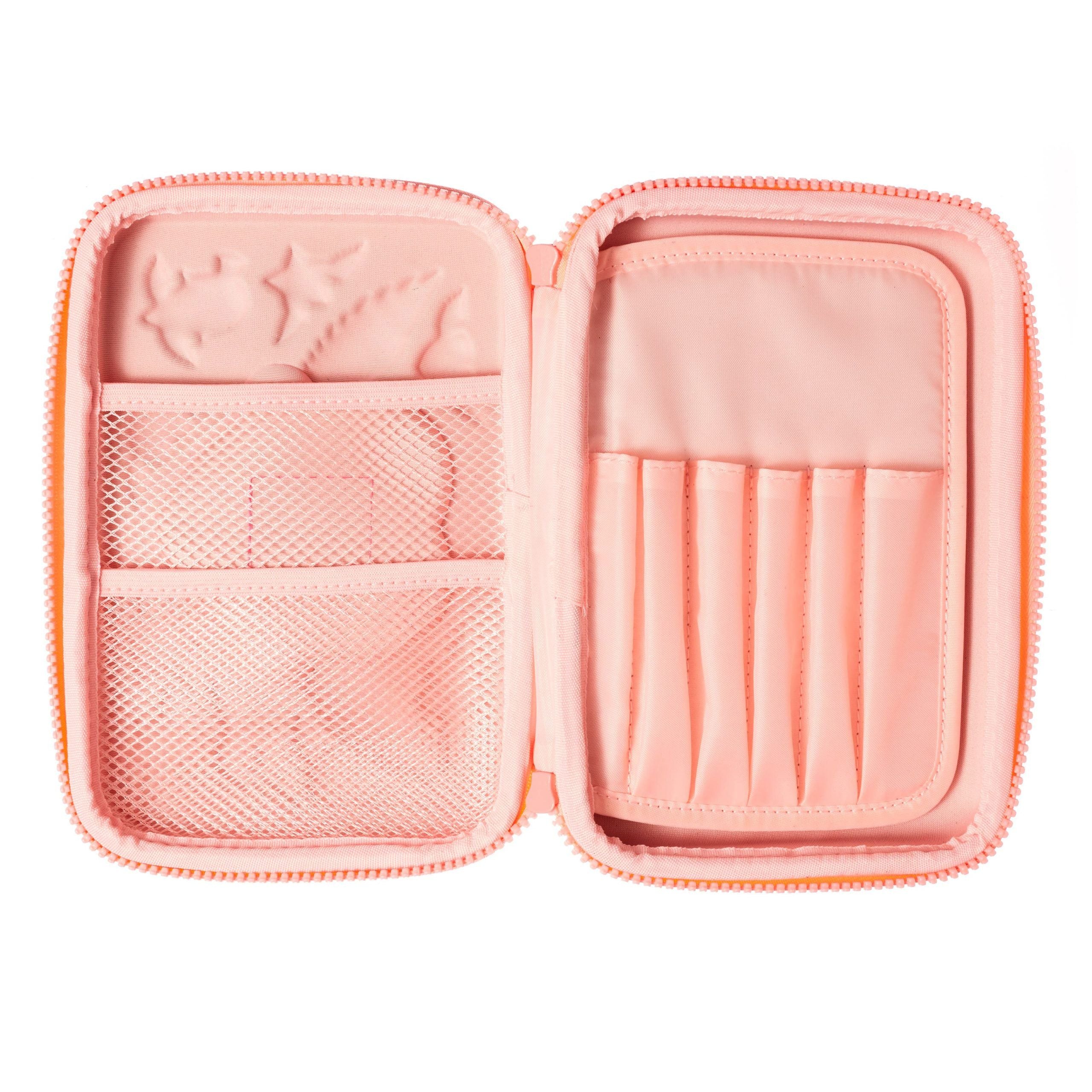 Smiggle - Tatlı Bulutlar Hesap Makineli Hardtop Kalem Kutusu-Dinossi