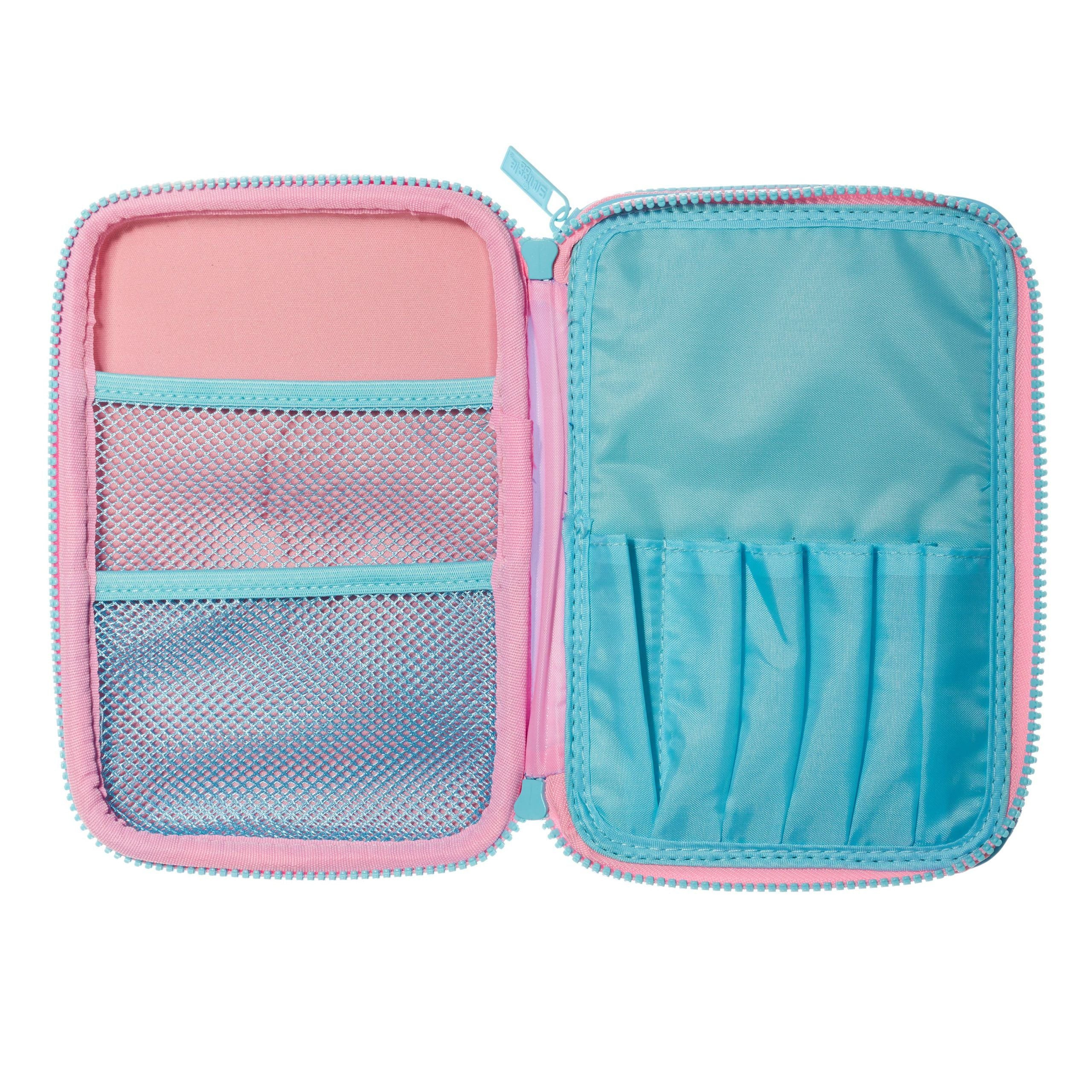 Smiggle - Galaxy Double Tatlı Hayvanlar Kalem Kutusu-Dinossi