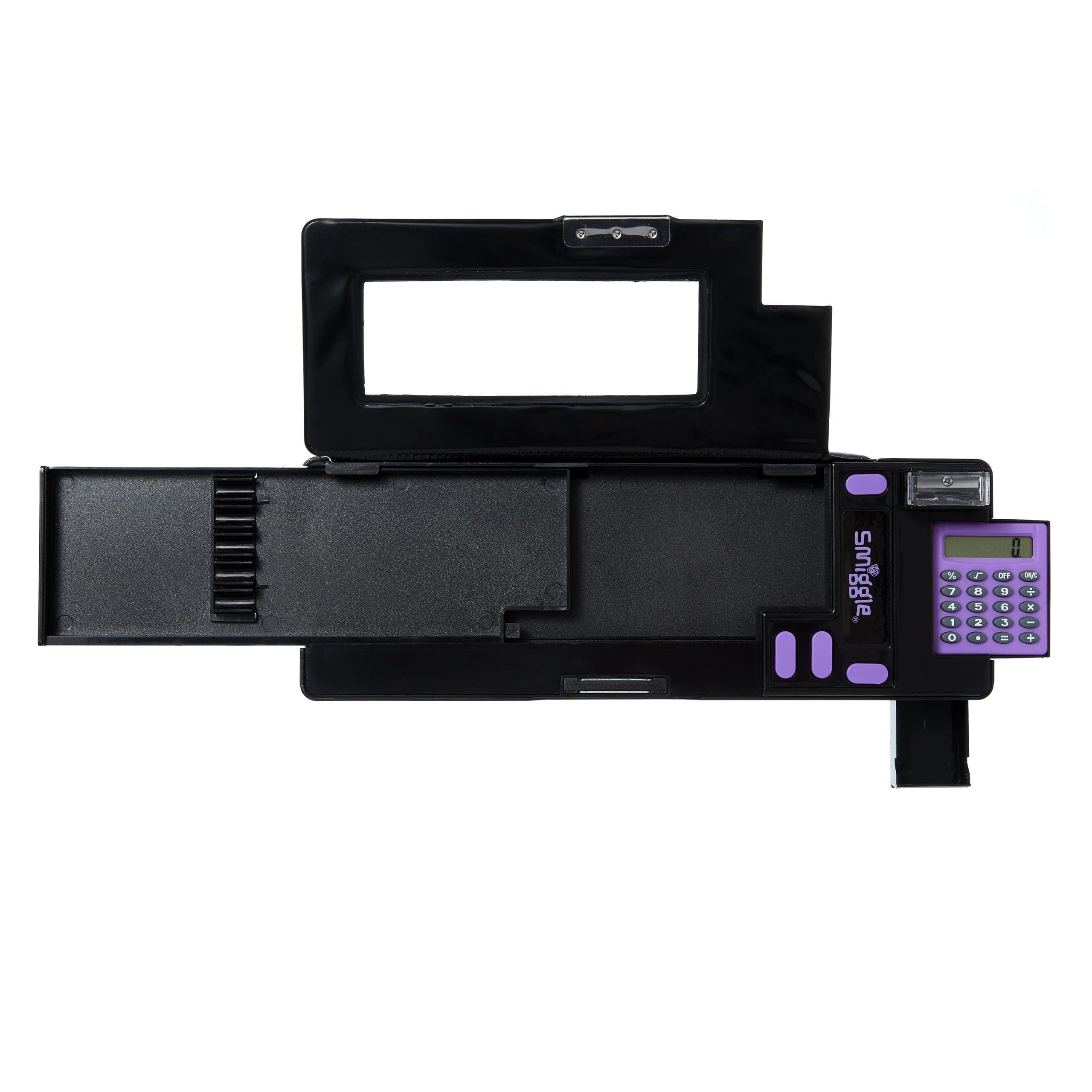 Smiggle - Galaxy Uzaydaki Unicornlar Hesap Makineli Pop Out Otomatik Kalem Kutusu-Dinossi