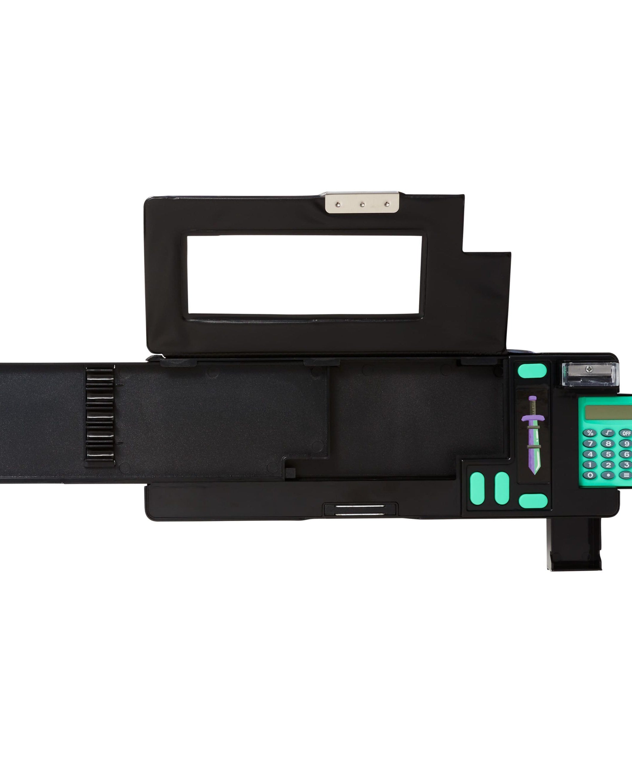 Smiggle - Hey There Hesap Makineli Otomatik Kalem Kutusu-Dinossi