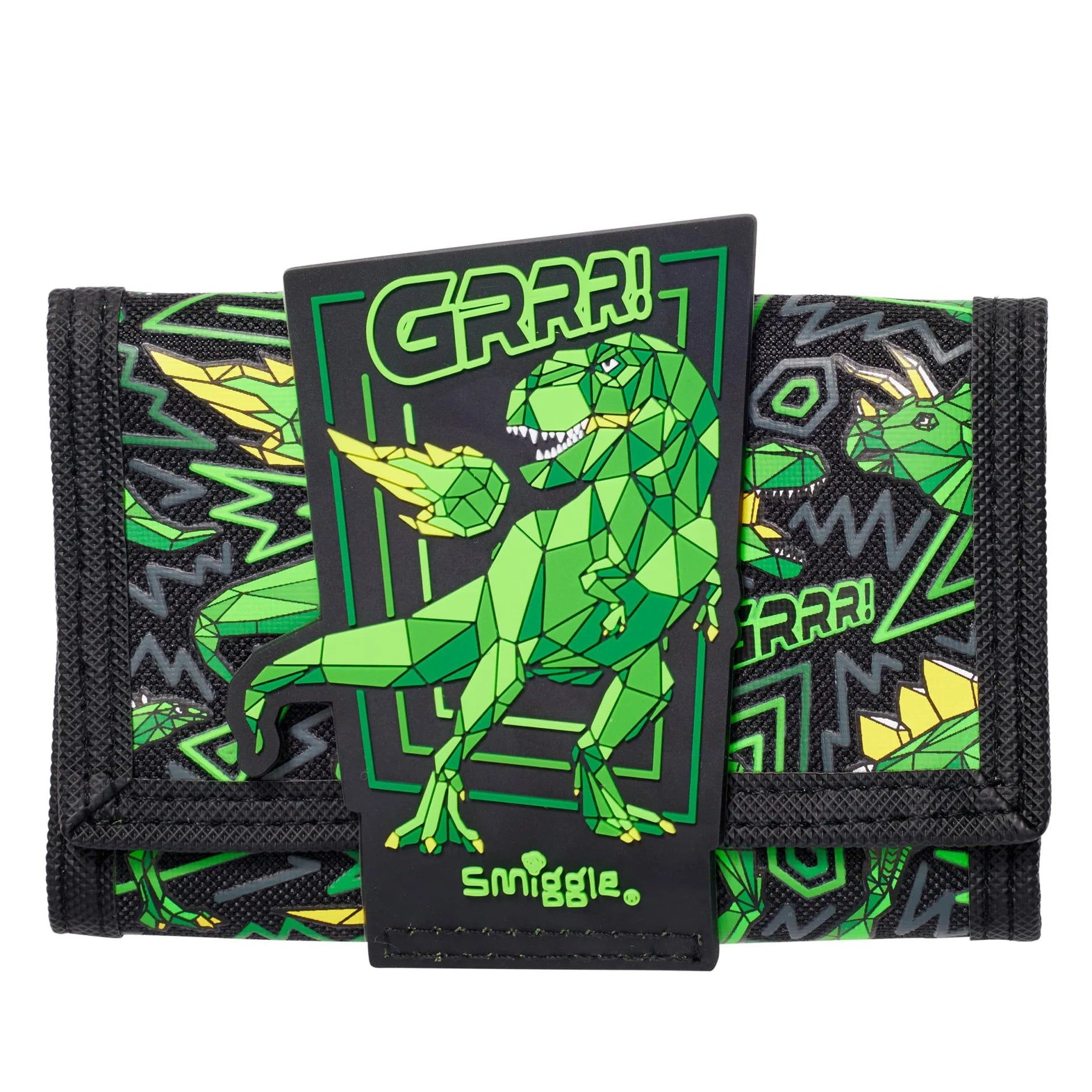 Smiggle - Wild Side Kokulu Çocuk Cüzdanı-Dinossi