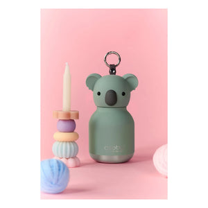 Asobu - Koala paslanmaz çelik mini matara | Gri