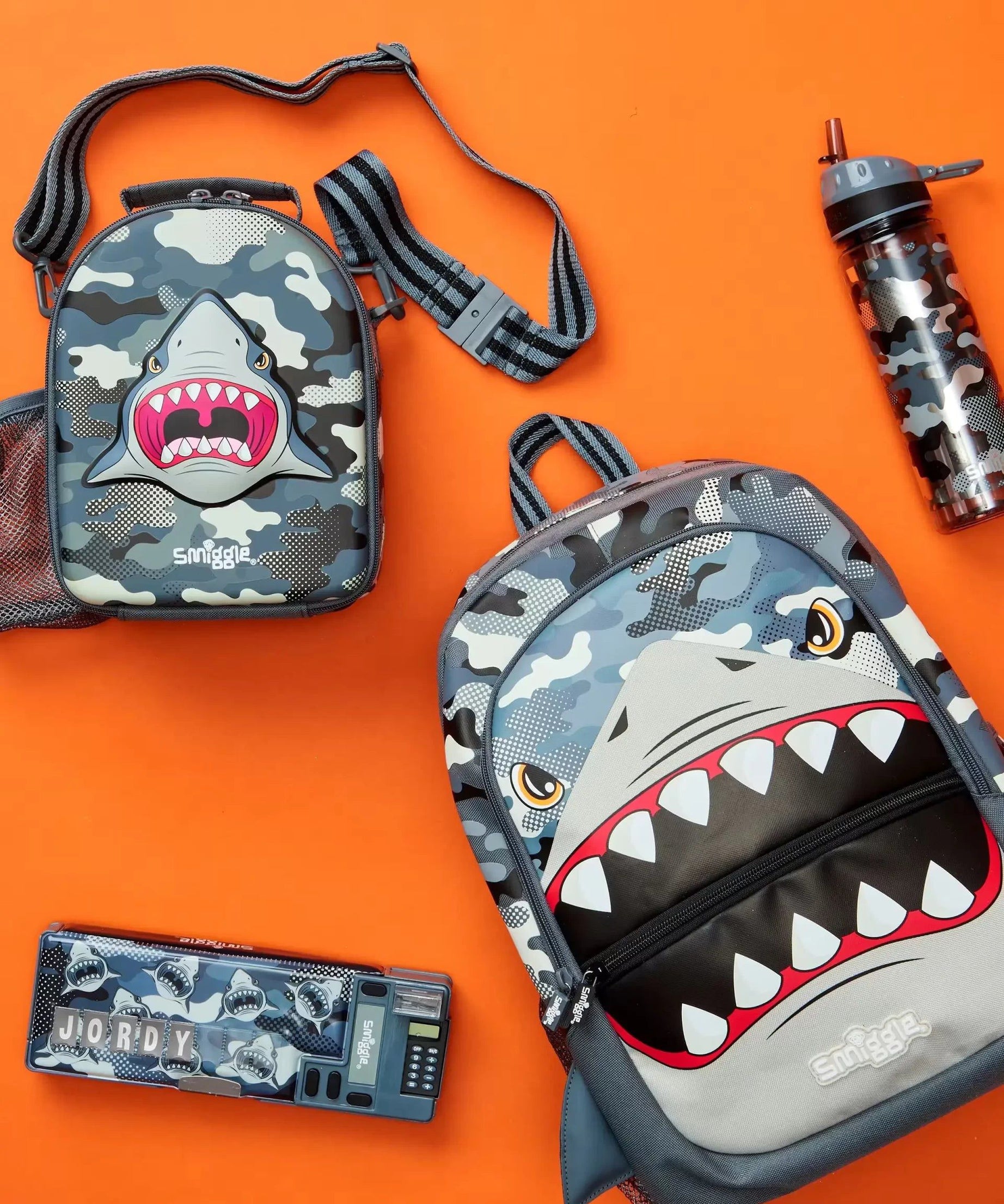 Smiggle - Best Budz Hesap Makineli Pop Out Otomatik Kalem Kutusu-Dinossi