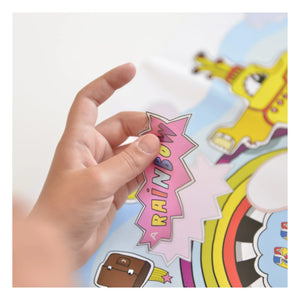 Poppik - %100 İngilizce Sticker Poster