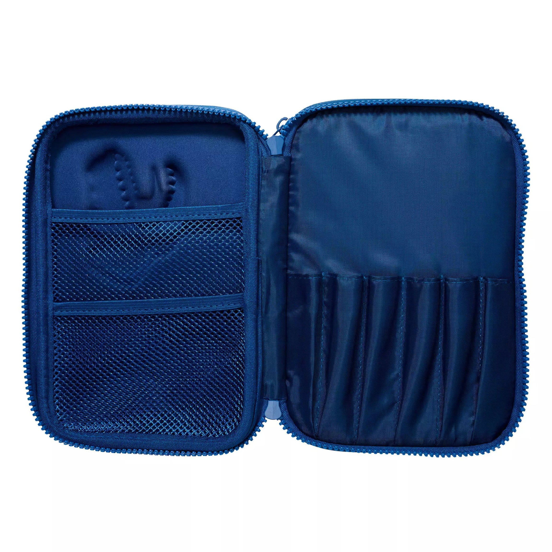 Smiggle - Fly High İki Gözlü Hardtop Kalem Kutusu-Dinossi