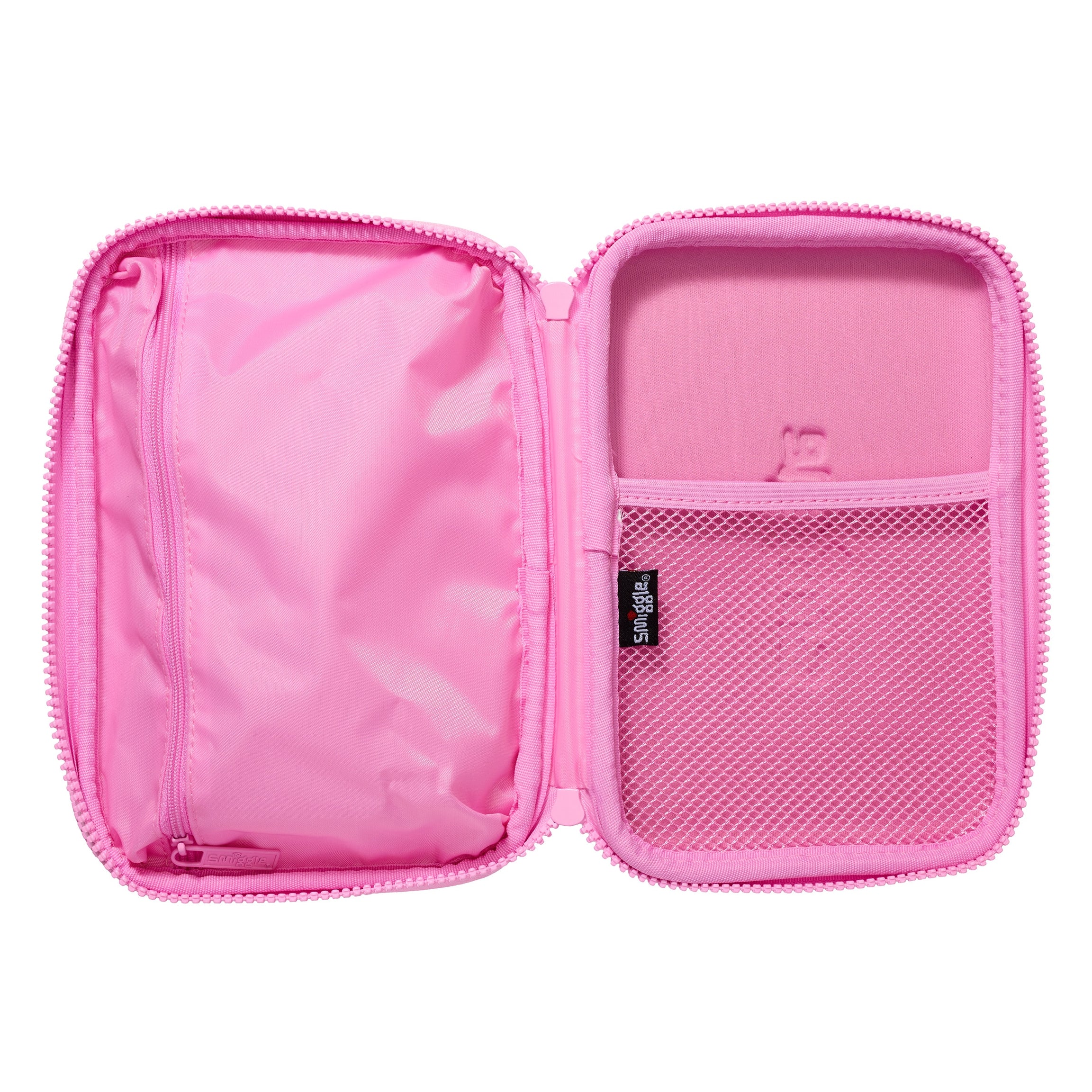 Smiggle - Fly High İki Gözlü Hardtop Kalem Kutusu-Dinossi