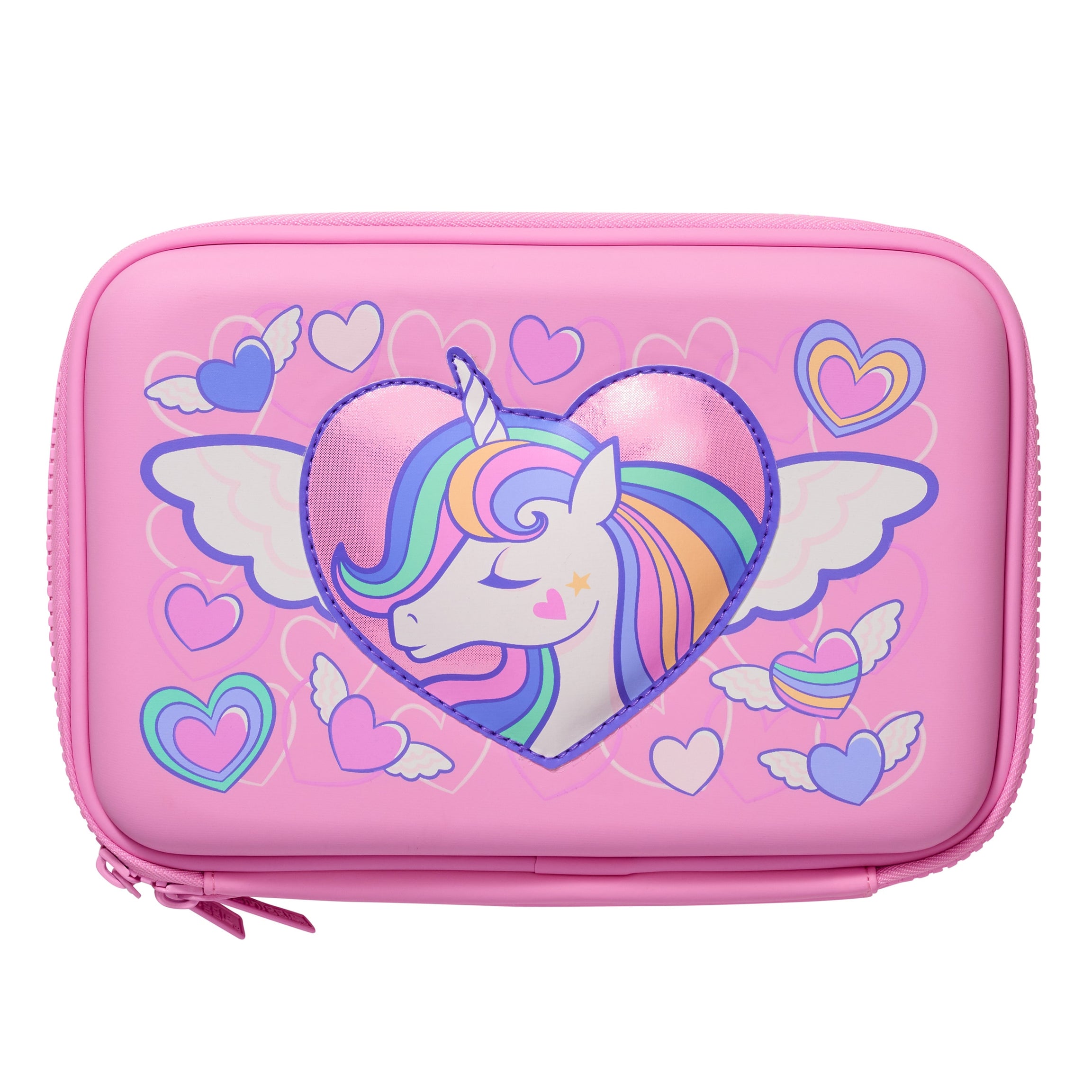Smiggle - Fly High İki Gözlü Hardtop Kalem Kutusu-Dinossi