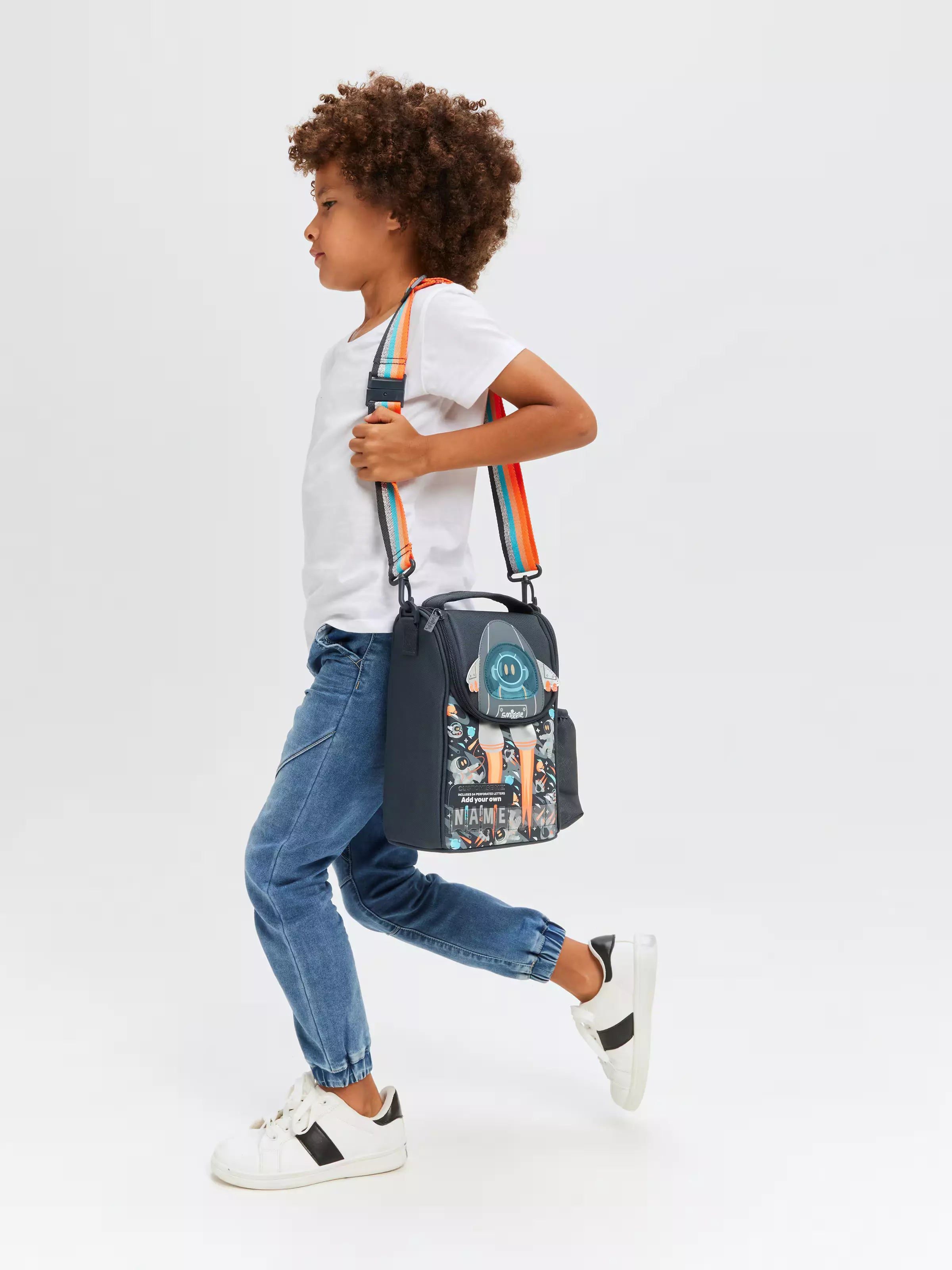 Smiggle -Blast Off Anaokulu Beslenme ve Gezi Çantası-Dinossi