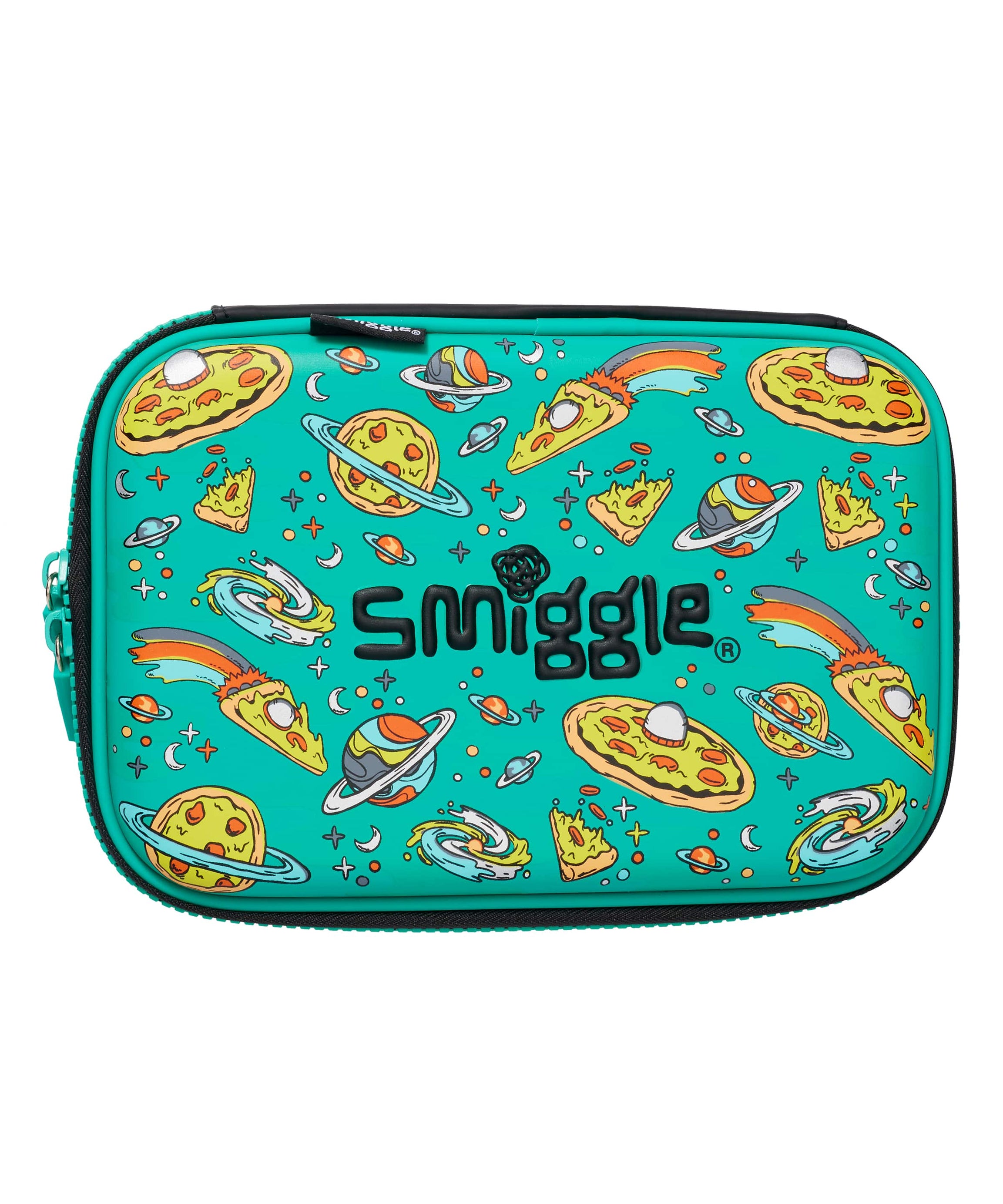 Smiggle - Flyn Hardtop İsimlikli Kalem Kutusu-Dinossi